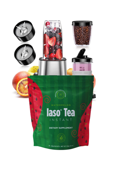 11 piece personal blender with water melon instant detox tea