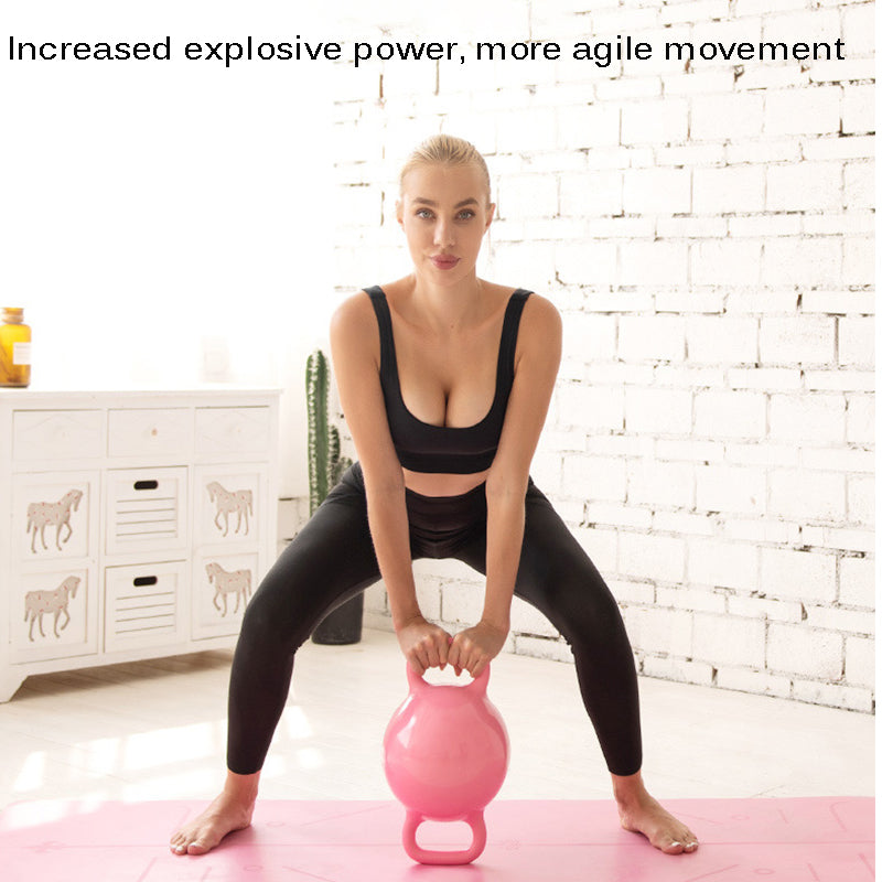 Double Handle Yoga Fitness Kettle Bell_12
