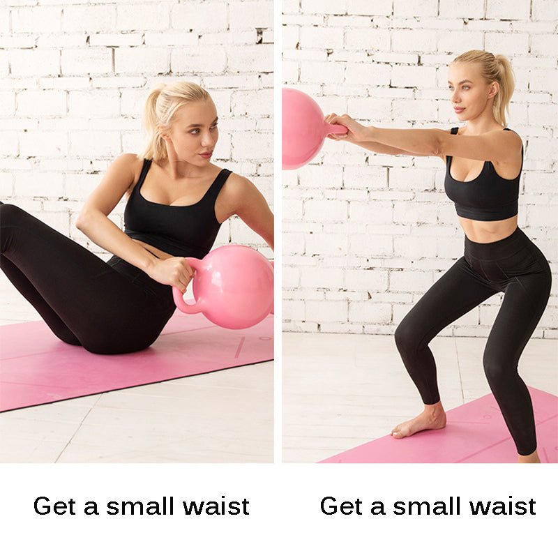 Double Handle Yoga Fitness Kettle Bell_1