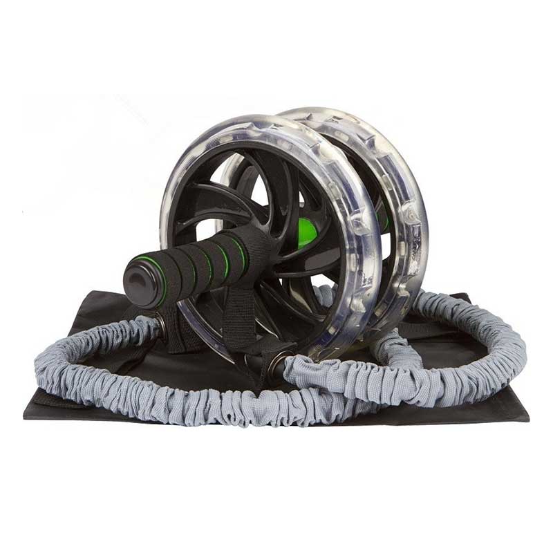 Portable Abdominal Fitness Wheel Auxiliary Pull Rope_5